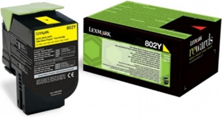Produktbild Lexmark 80c20y0 (Y)