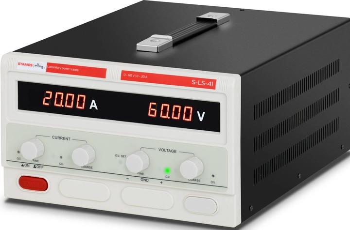 Actual product image Stamos Laboratory Power Supply - 0-60 V - 0-20 A DC - 1,200 W