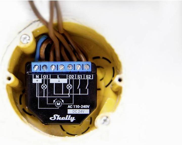 Productafbeelding Shelly WLAN schakelaar Actuator Plus 2PM WiFi-schakelaar (Schakelaandrijving)