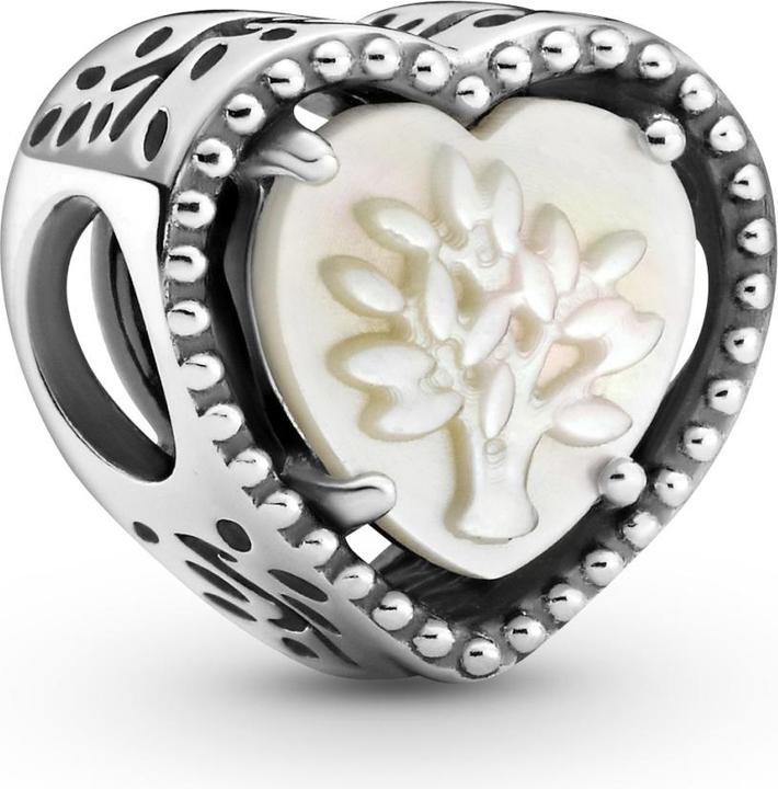 Pandora Openwork Heart & Family Tree Charm (Sterling Silber 925)