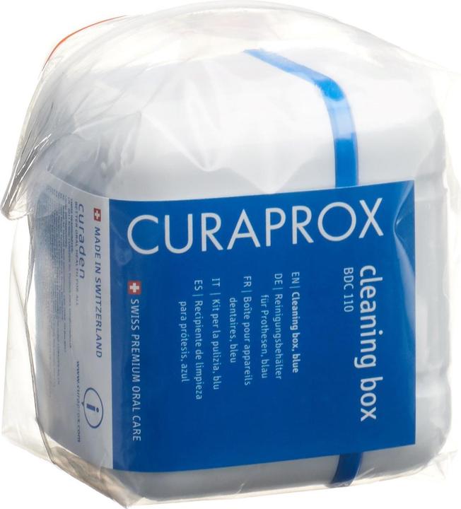 Curaprox BDC 110 Prothesen Reinigungsbehälter (Zahnprothesen Zubehör)