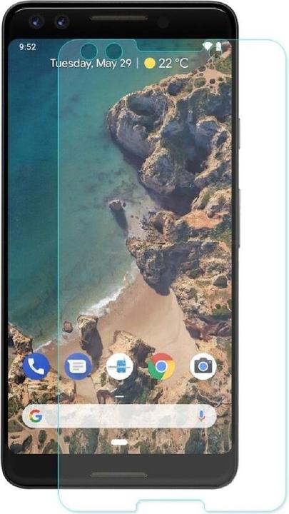 Produktbild Protectorking 1x echtes Tempered 9H Panzerhartglas 3D KLAR (1 Stück, Google Pixel 3)