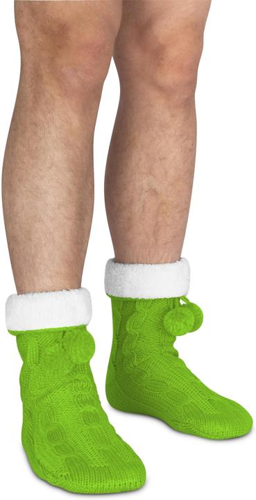 Produktbild Normani Strick-Hausschuhe mit Bommeln und ABS (Einzelpack, 40 - 44)