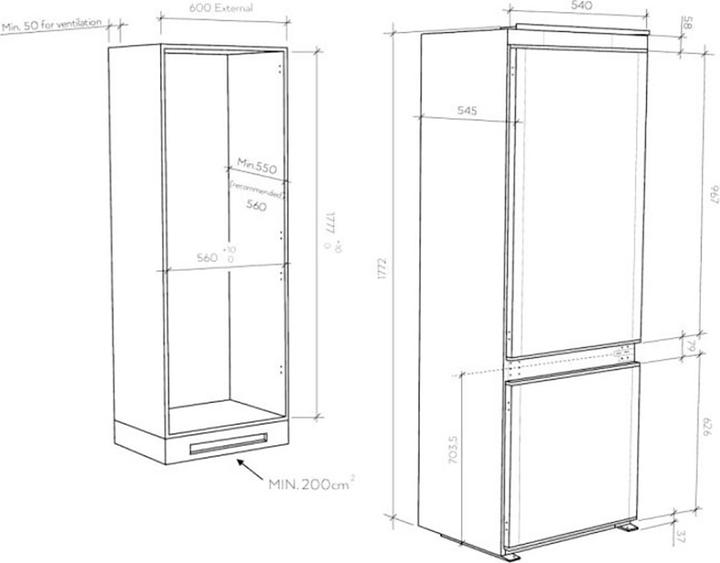 Immagine prodotto Candy CBL3518EVW (190 l)