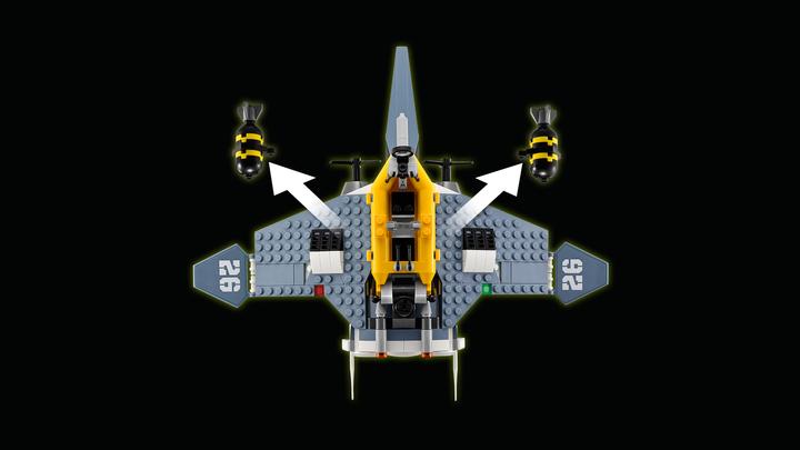 Actual product image LEGO Manta ray flyer (70609, LEGO Ninjago)