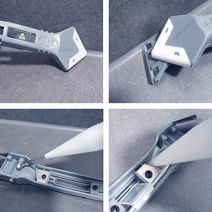 Produktbild Stahlwerk Silikon-Fugenwerkzeug 5-in-1 Silikon-Spachtel | Silikon-Schaber