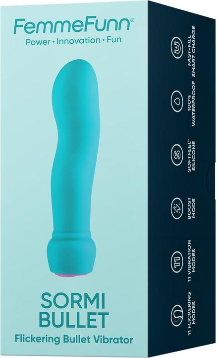Actual product image Femme Funn Sormi Bullet Powerful Mini Vibrator for Women - Ultimate Pleasure with 11 Vibration & Fli