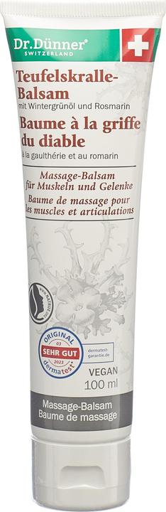 Actual product image Dr. Dünner Thin Devil's Claw Muscles Joints Bals Natrue Tb 100 ml (1 x, 100 ml, 125 g)