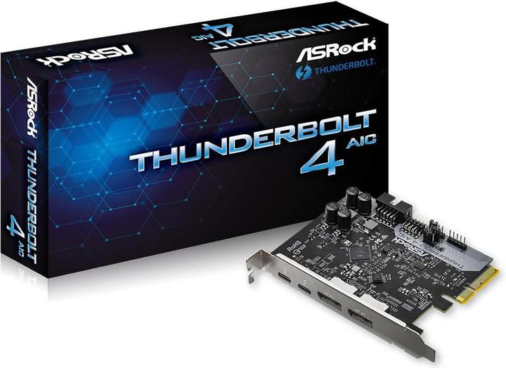 Actual product image AsRock Thunderbolt 4 AIC (PCI-E x4)