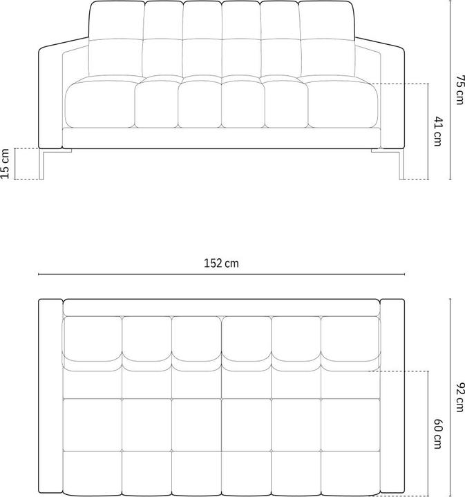 Produktbild Micadoni Mamaia (2-Sitzer)
