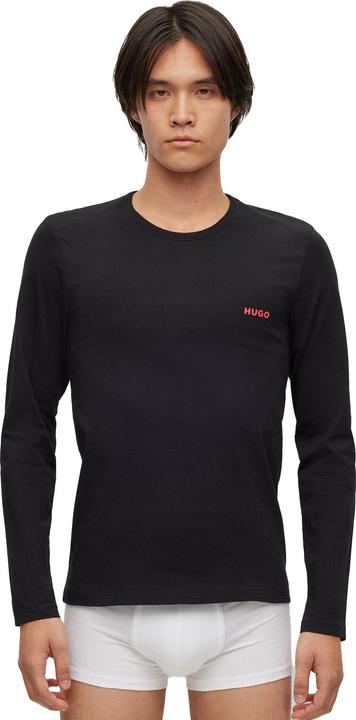 Immagine prodotto HUGO Uomo Ls Shirt Rn Triplet Longsleeve, Nero1, M EU (M)
