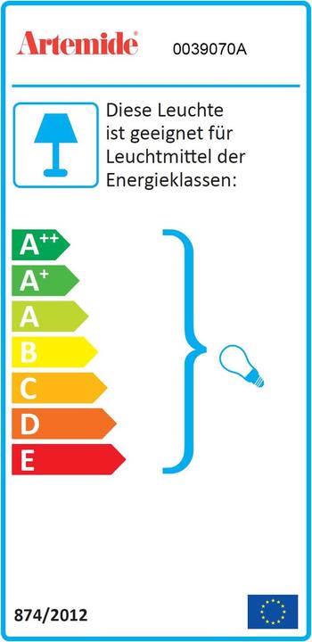 Energie-Label Artemide Nessino (E14)