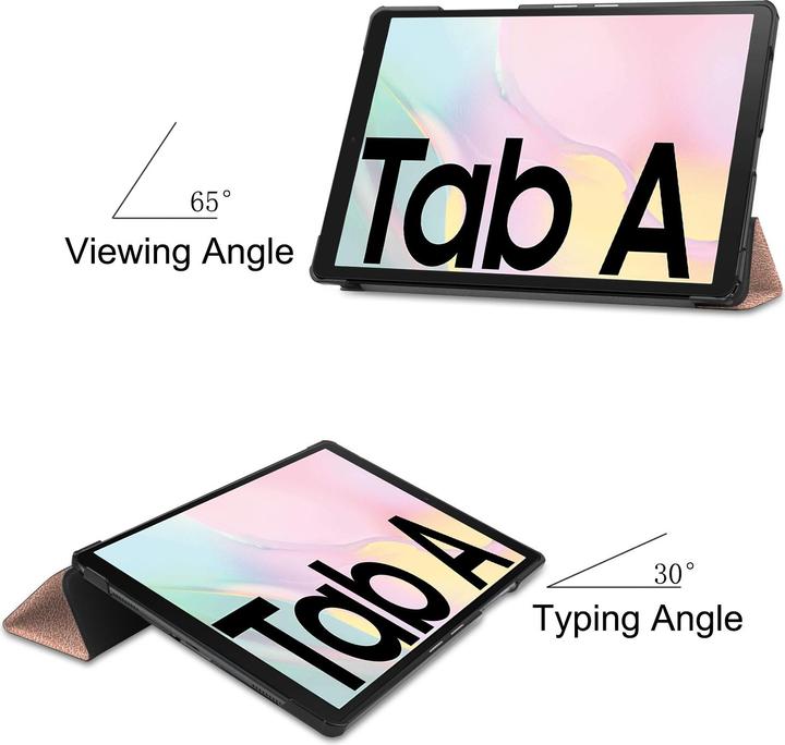 Produktbild Lobwerk Hülle für Samsung Galaxy Tab A7 SM-T500 T505 Smart Cover Etui mit Standfunktion und Auto Sleep/Wake (X)