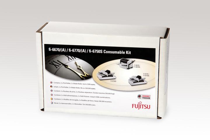 Actual product image Fujitsu Consumable Kit for fi-6670, fi-6750, fi-6770