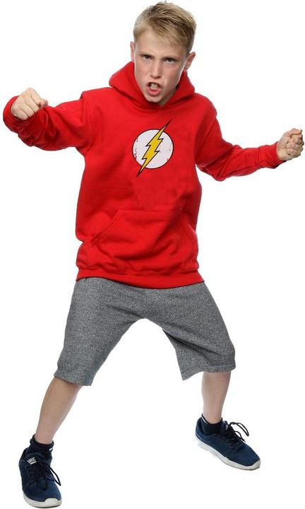 Image du produit - Sweat à capuche FLASH DISTRESSED LOGO - Garçon (128)