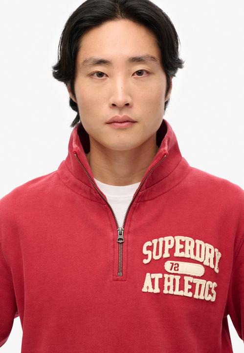 Immagine prodotto Superdry Vintage Athletic Sweatshirt mit halblangem Reissverschluss (XL)