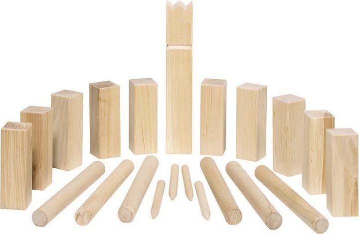Goki Jeu d'échecs KUBB Viking Medium