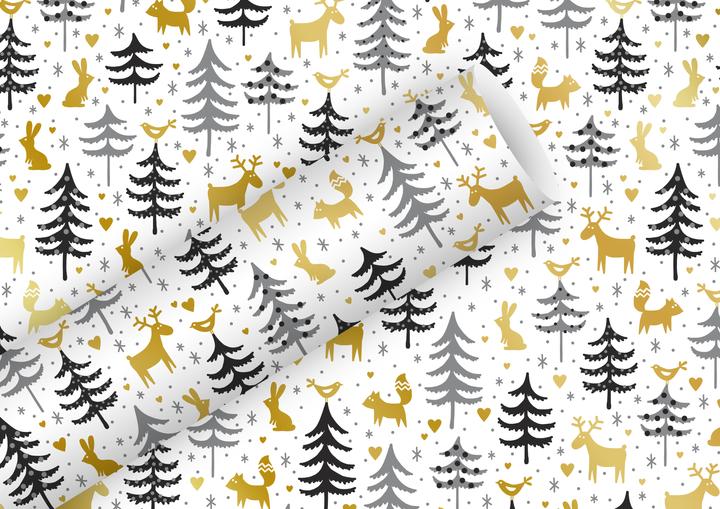 Produktbild Braun + Company Geschenkpapier 1,5mx70cm (Geschenkpapier, 1 x)