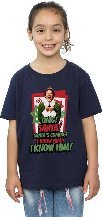Produktbild Elf OMG Santa TShirt Mädchen (140, 146)