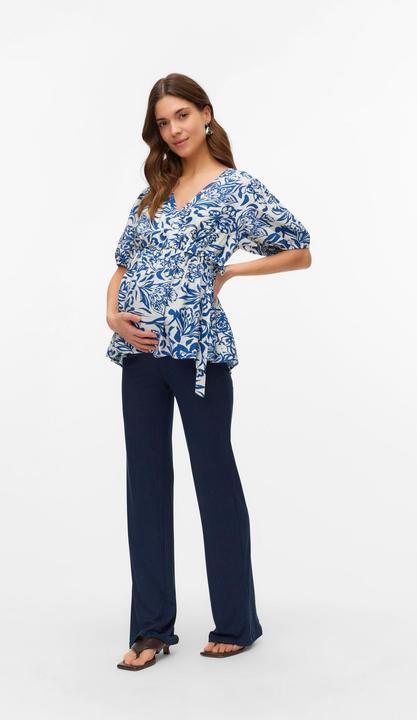 Actual product image Mamalicious Normal geschnitten V-Ausschnitt Top Bluse (XS)