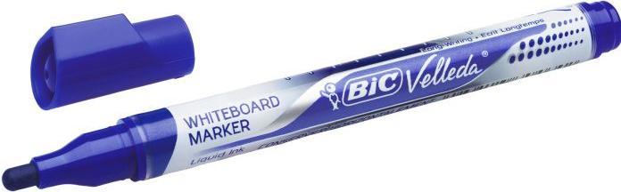Produktbild Bic Trocken abwischbarer Marker VELLEDA LIQUID INK Farbmischung FASHION 4 (Hellblau, Lila, Rosa, Dunkelblau, 4.20 mm)