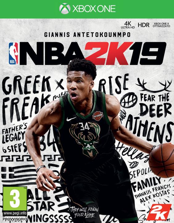 Actual product image 2K Games NBA 2K19 Xbox (Xbox One S)