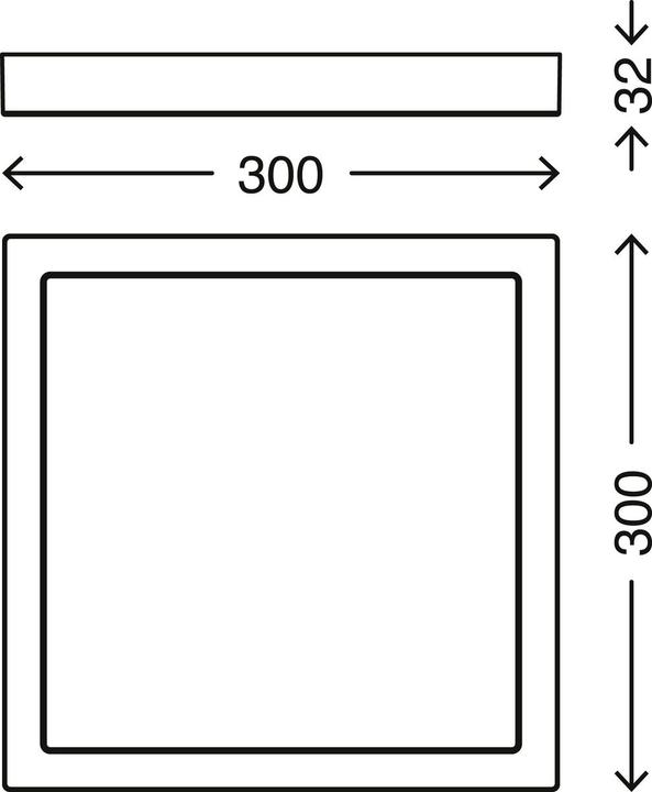 Produktbild Briloner Badezimmer LED-Deckenleuchte IP44 21W 2000 lm 2700/4000 K warmweiß/neutralweiß Cool&Cosy (2000 lm)
