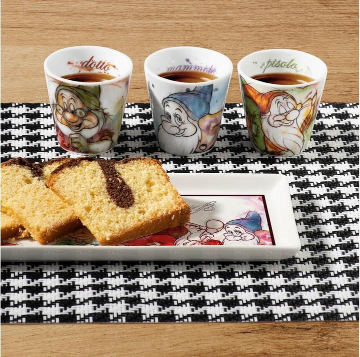 Produktbild Egan Espresso Becher Die 7 Zwerge 70 ml, 8 Stück, Mehrfarbig (70 ml, 8 x)
