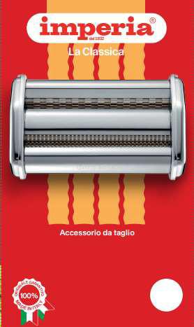 Actual product image Imperia DUPLEX IPASTA CAPELLI D DANGELO/TRENETTE 1.5/4 mm