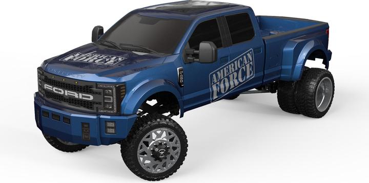 Produktbild Cistron Ford F450 SD, 1/10 Solid Axle RTR Blue (RTR Ready-to-Run)