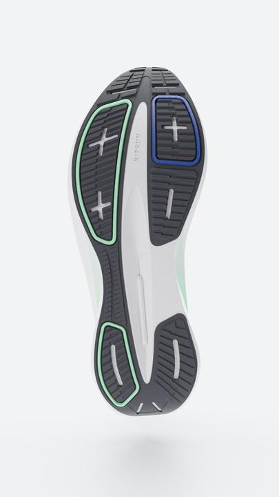 Image du produit Kiprun Chaussures de Running Homme - Cushion 500 Blanc Vert (45)