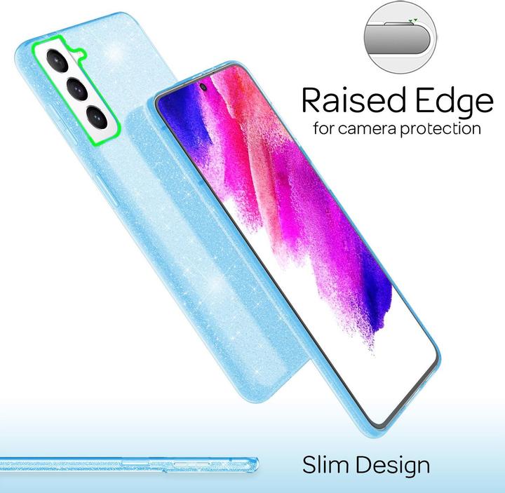 Immagine prodotto Nalia Custodia per cellulare Glitter (Samsung Galaxy S21 FE)