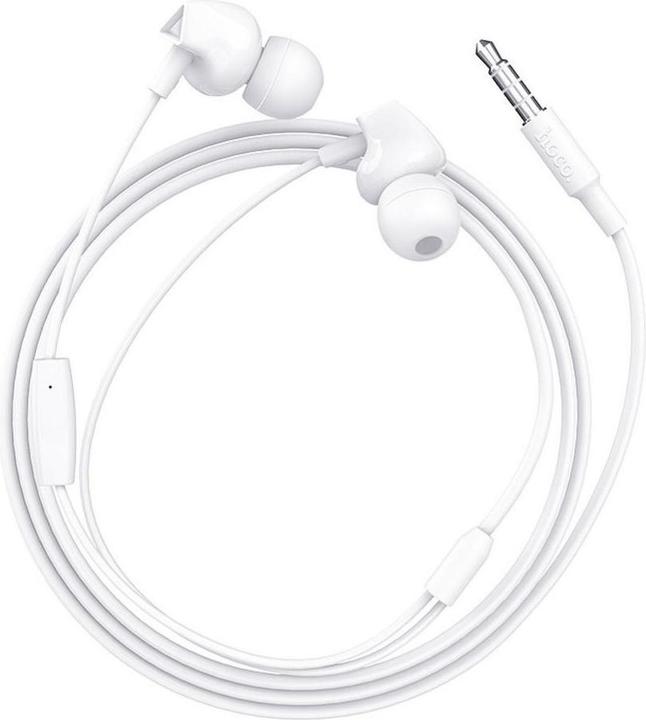 Image du produit Hoco Casque filaire écouteurs Jack 3,5 mm avec microphone M60 blanc (Filaire)