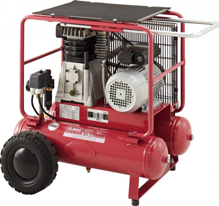 Produktbild Elmag Montagekompressor Tiger 400/10/22 W (10 Bar, 22 l)