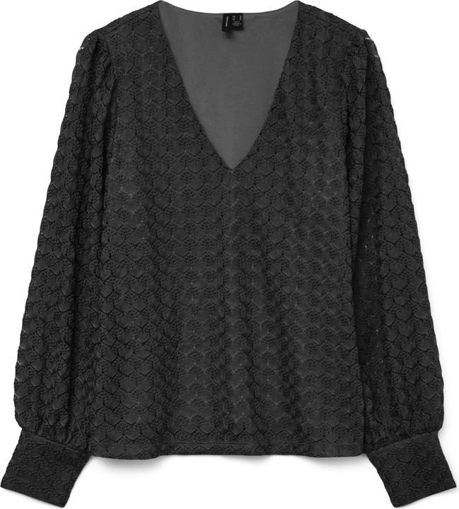 Produktbild Vero Moda Vmbecca Ls V-Neck Lace Top Jrs Noos (XS)