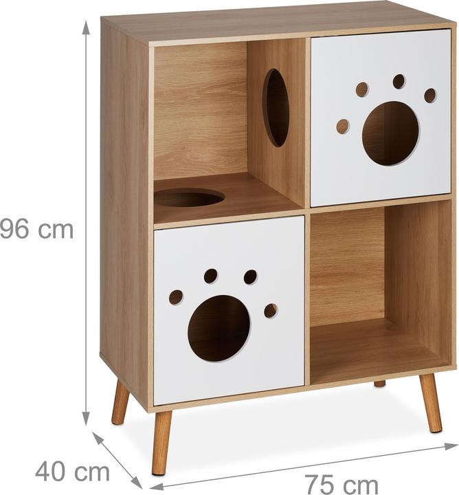 Actual product image Relaxdays Cat cabinet (Cat)