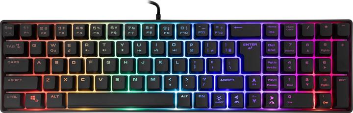 Produktbild White Shark Shark Gaming membrane Keyboard GLADIUS, US Layout, Black (GK-001114) (US, Kabelgebunden)