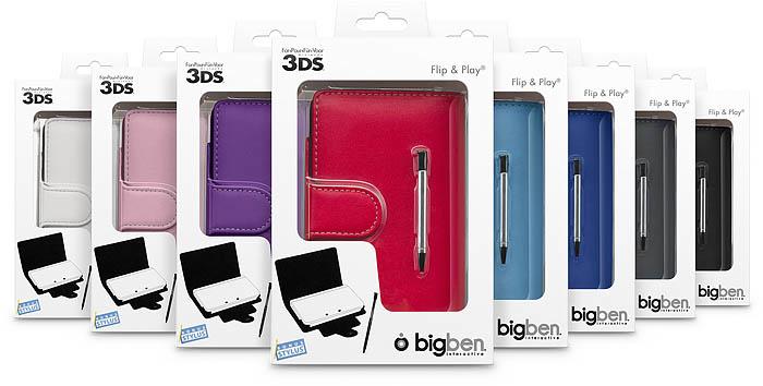 Produktbild Bigben Flip & Play Protector - schwarz, 3DS (3DS)