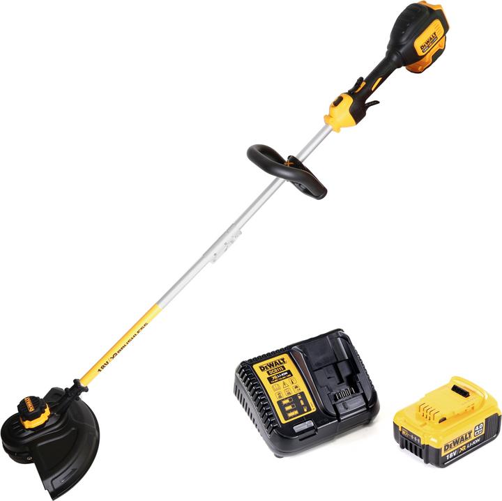 DeWalt DCM 561 PBS 18 V Brushless Li-Ion Cordless String Trimmer with Split Shaft + 1 x Battery DCB (Trim line)