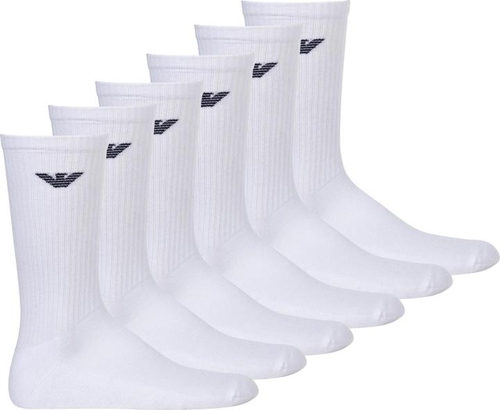 Immagine prodotto Emporio Armani Sporty 6Pack Medium Socks (confezione da 6, 39 - 46)