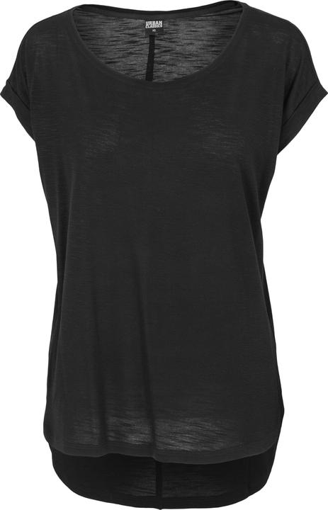 Immagine prodotto Urban Classics Tee lungo posteriore sagomato Slub da donna (S)