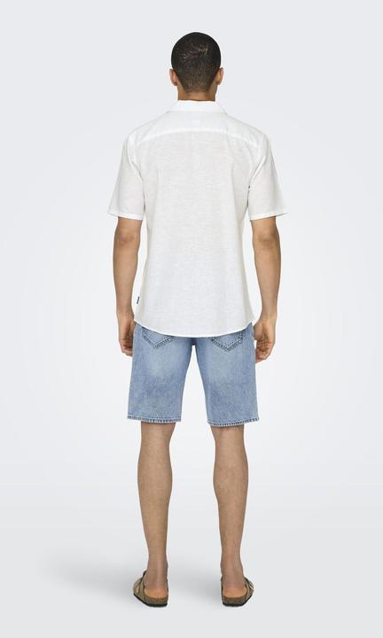 Immagine prodotto Only & Sons Camicia a maniche corte a tinta unita (M)