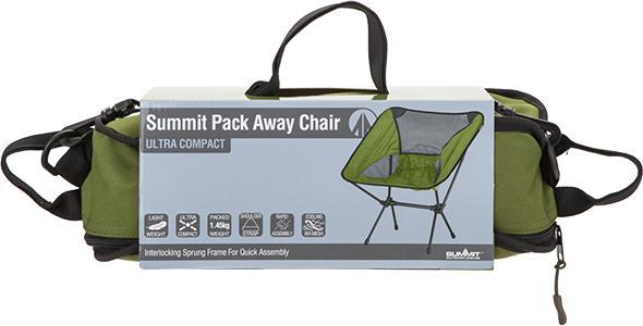 Produktbild Outdoor Spirit Ultra leicht Campingstuhl Anglerstuhl faltbar grün 633115