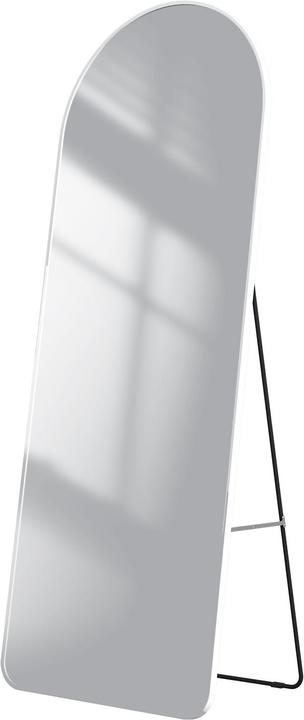 Produktbild Emke Bogen Standspiegel mit Rahmen aus Aluminium, 60*160cm, Weiss