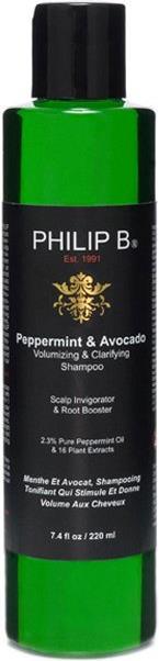 Produktbild Philip B. Peppermint And Avocado Volumizing & Clarifying Shampoo (60 ml, Flüssiges Shampoo)