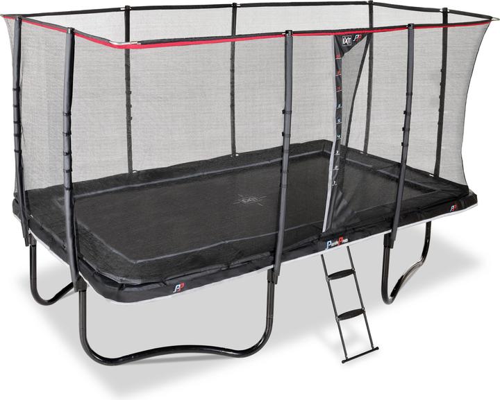 Produktbild Exit Aufstelltrampolin PeakPro Trampolin 244 x 427 cm schwarz rechteckig (244 cm)
