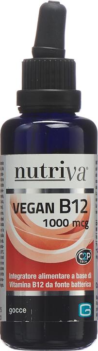 Nutriva Vegan B12 (neu) Tropfen (1 Stück, Tropfen, 135 g)