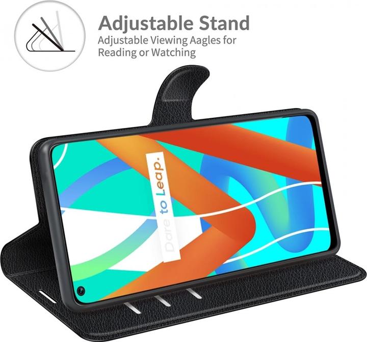 Produktbild Screenguard Realme 8 Leather Guard Lederhülle (realme 8)