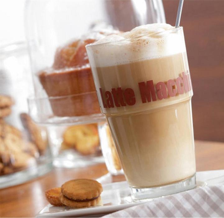 Produktbild Leonardo Latte Macchiato-Glas Solo, satin 4.1 dl, 6 Stück (0.41 l, 6 x)