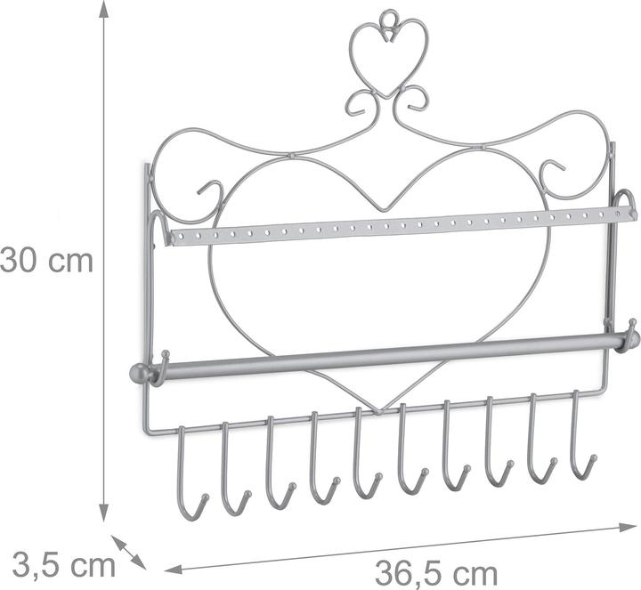 Produktbild Relaxdays Wandschmuckhalter